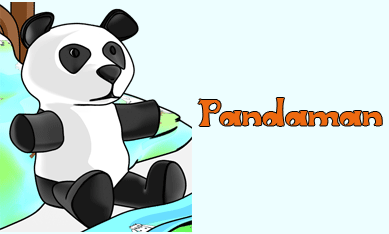 Pandaman, triff Ndbag und seine Freunde