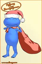 Ndbag DER Boogeyman gratis Weihnachts iPhone Wallpaper