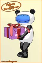 Ndbag Der Boogeyman gratis Pandbag weihnachts iPhone Wallpaper